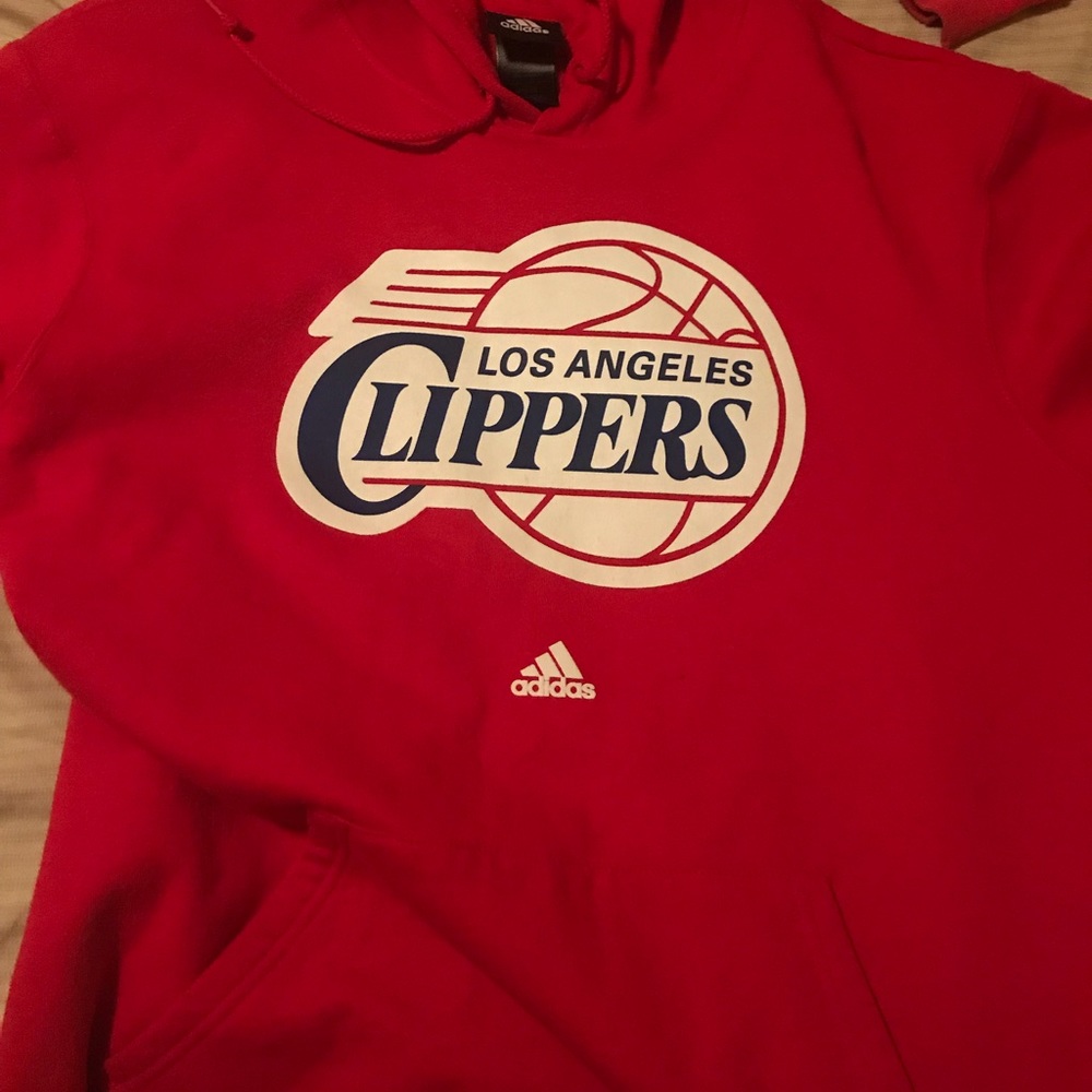 Los Angeles Clippers Adidas Hoodie Size Medium